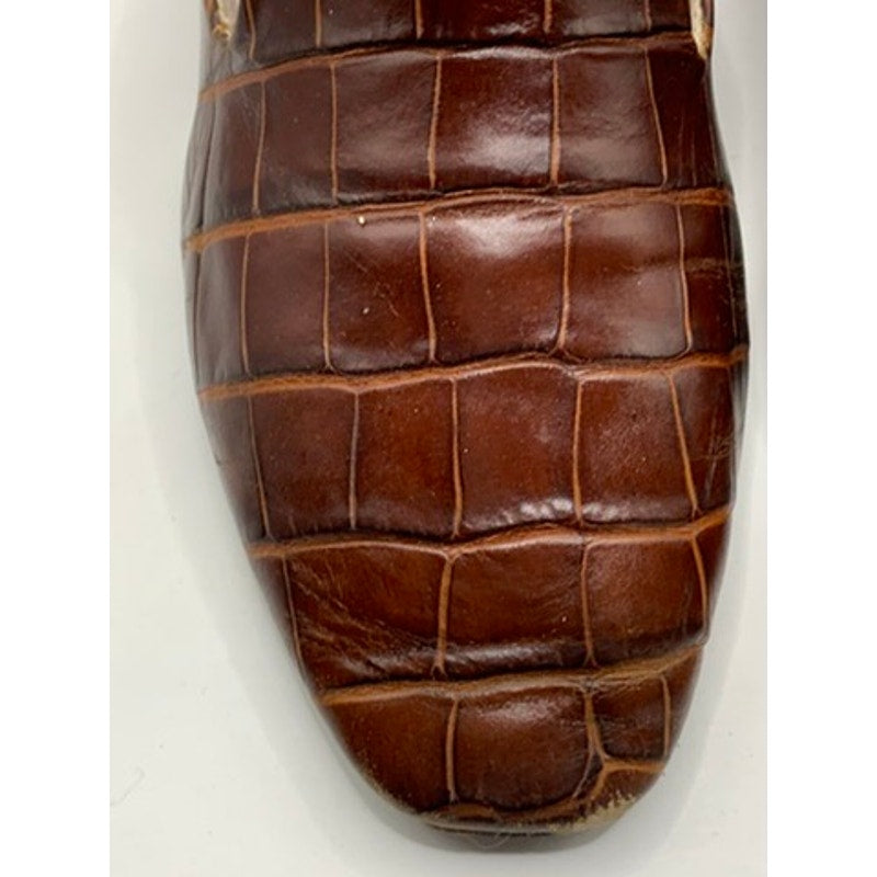 ZARA Basic Collection Women's Brown Snake Print Loafers SZ 39