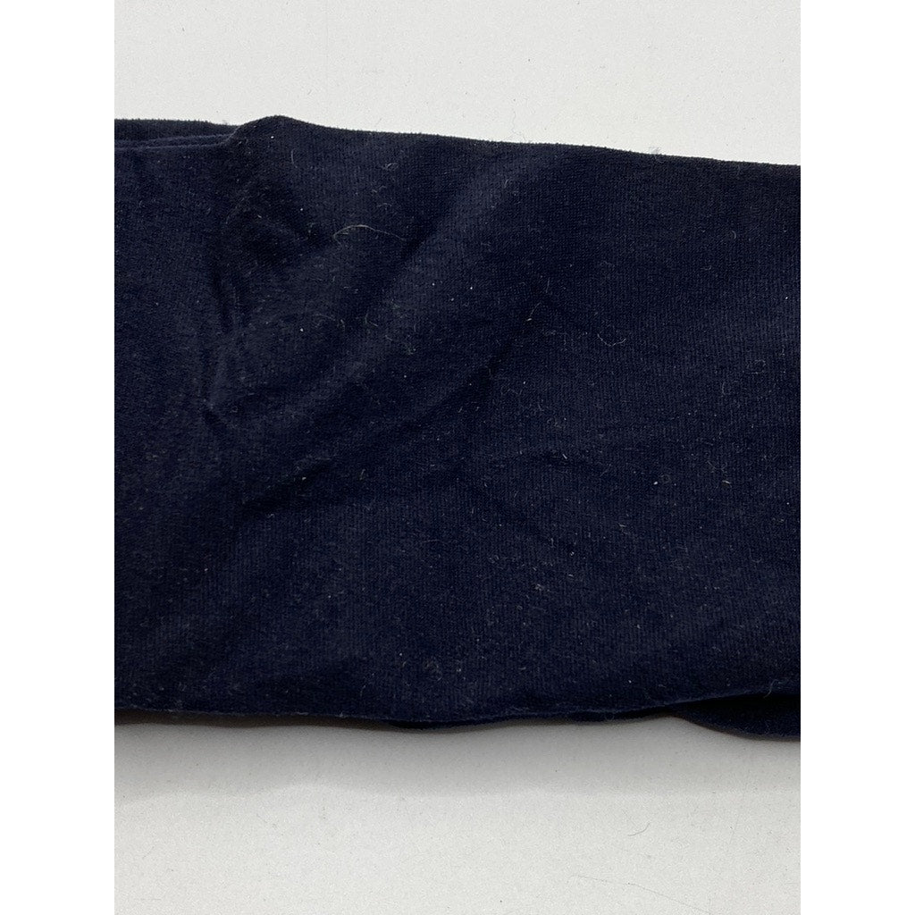 FOOT TRAFFIC Women's Dark Navy Fashion Opaque Trouser Socks SZ OS