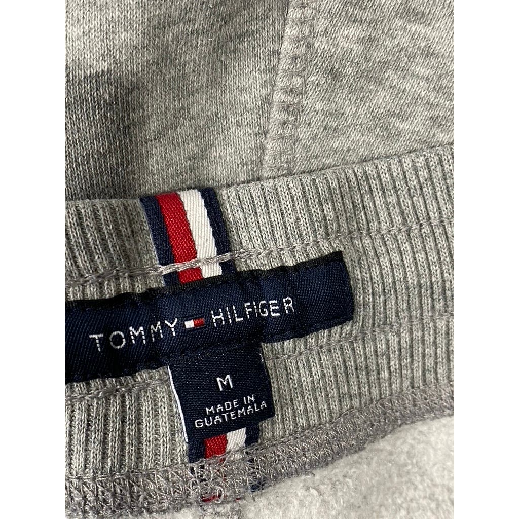 TOMMY HILFIGER Men's Light Grey Solid Drawstring Pull-On Jogger Pants SZ M