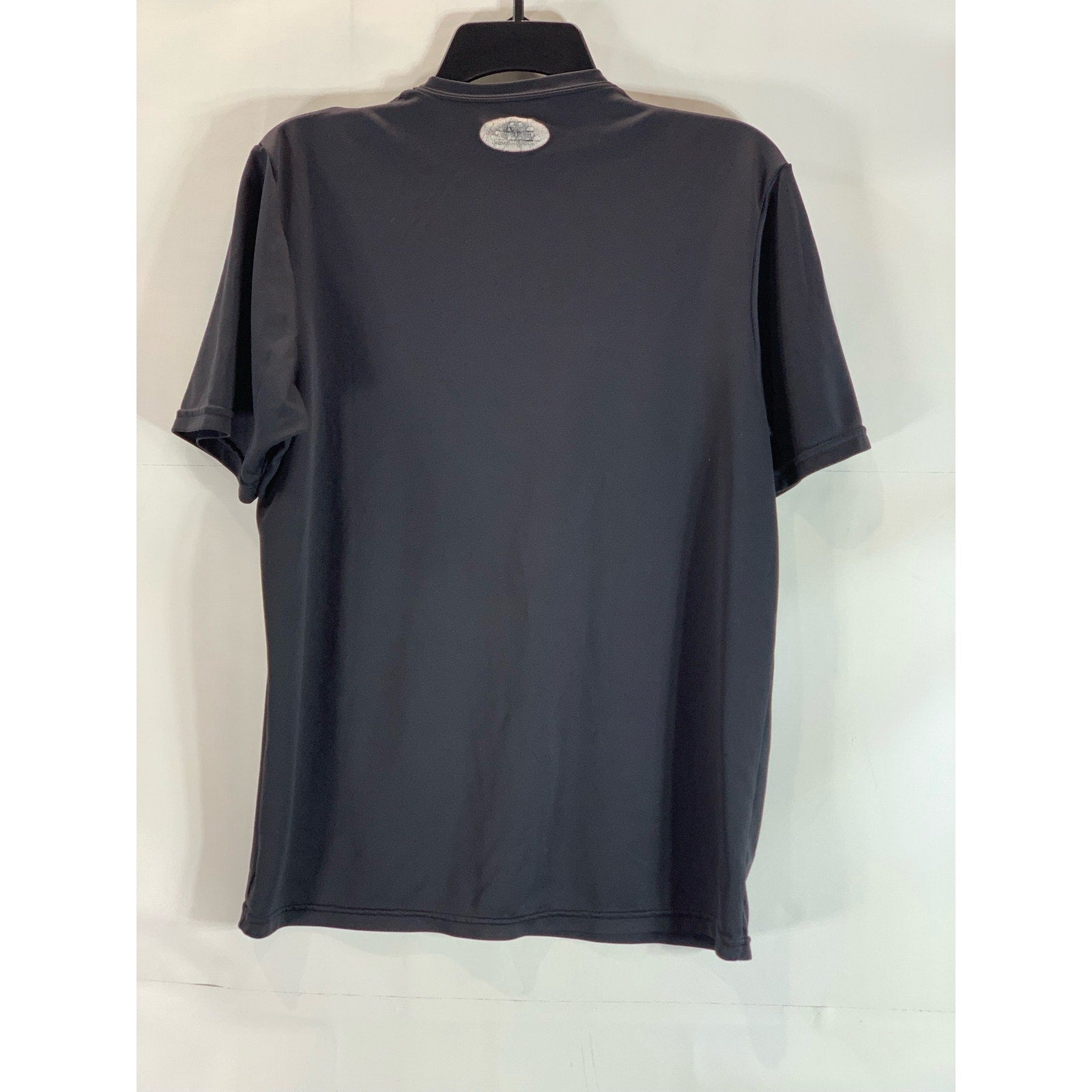 UNDER ARMOUR Men's Black Crewneck Short Sleeve Active T-Shirt SZ M