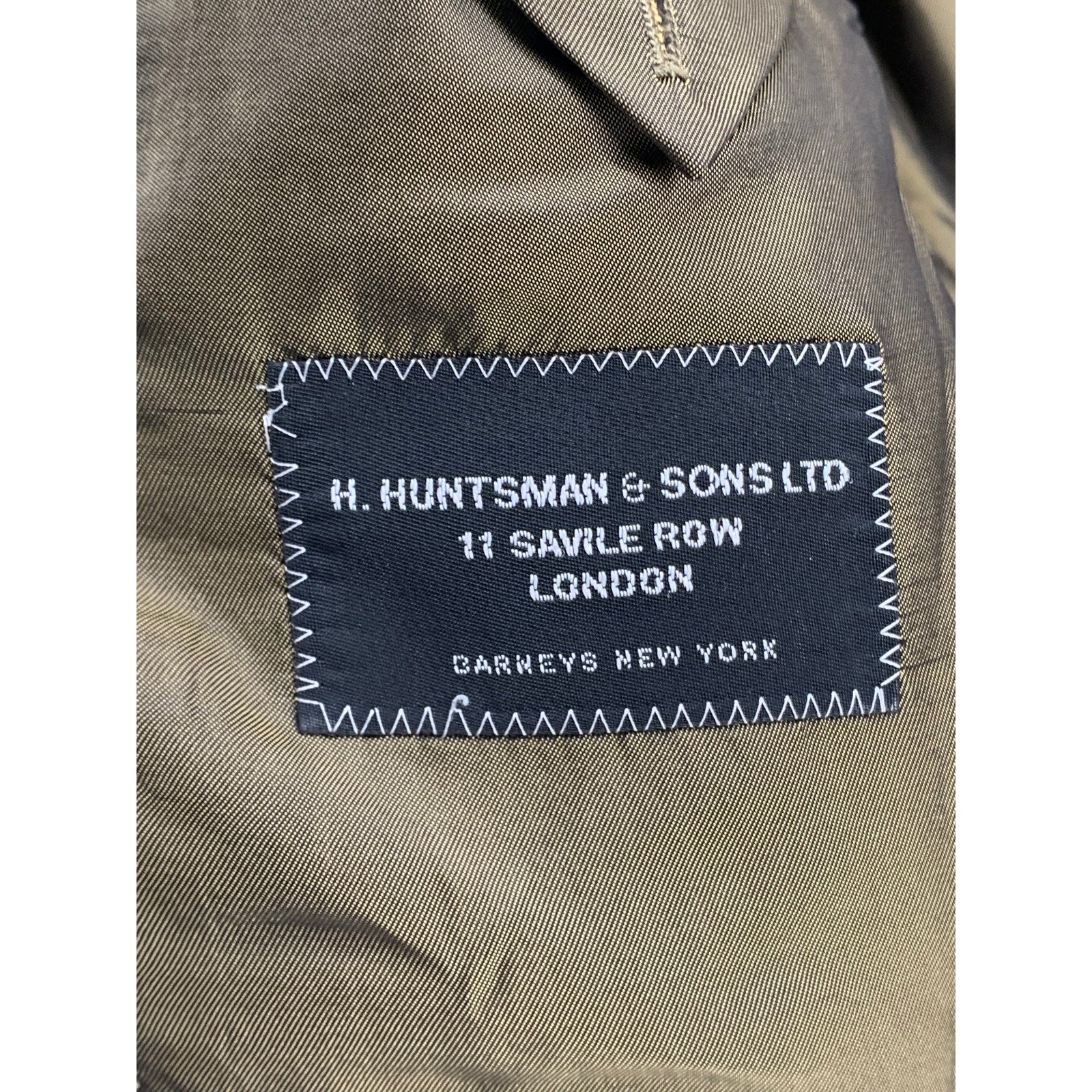 FRATELLI TALLIA DI DELFINO Men’s Brown One-Button Long Sleeve Blazer SZ 44