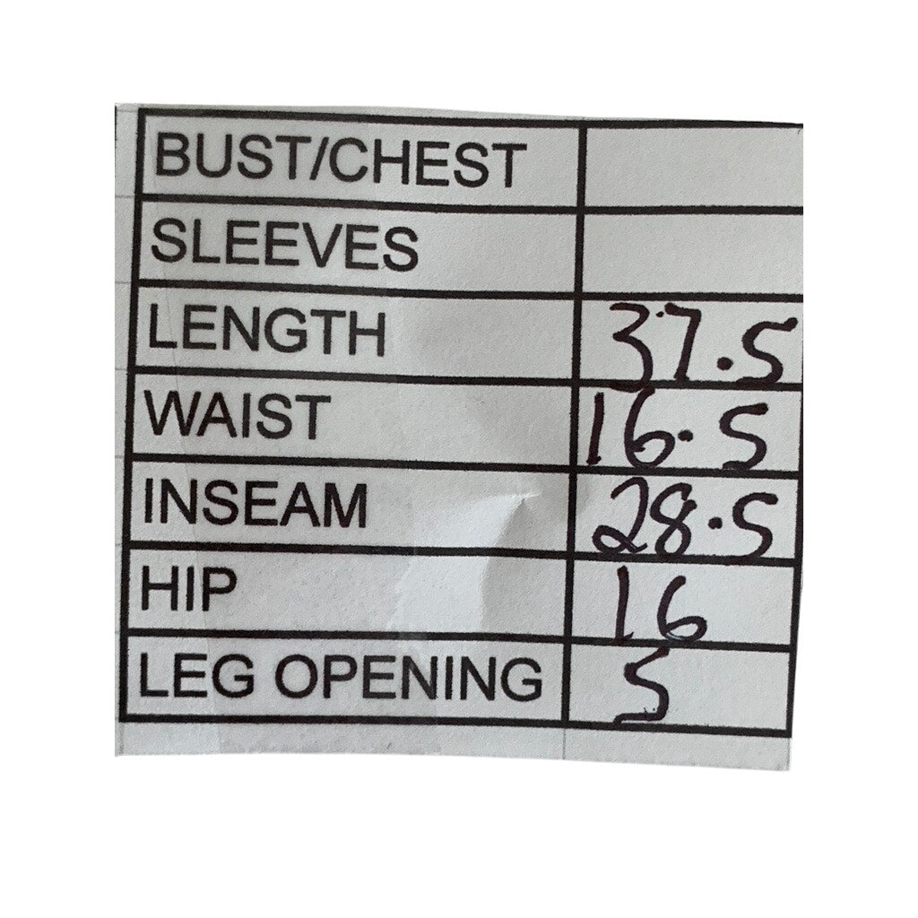 FAITH CONNEXION Women’s Black Textured Brocade Zipper-Hem High-Rise Pant SZ 4