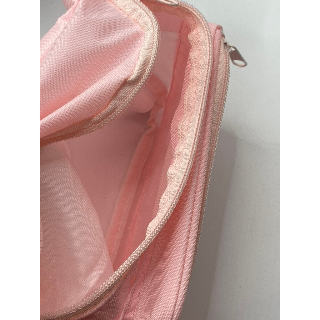 UNBRANDED Women’s Light Pink Babe Logo Fanny Pack SZ OS
