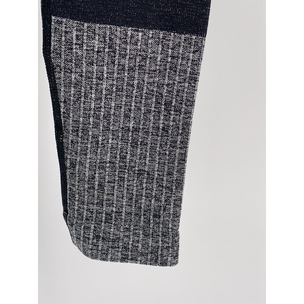UNBRANDED Women's Heather Gray Seamless High-Rise Ankle Leggings SZ XS