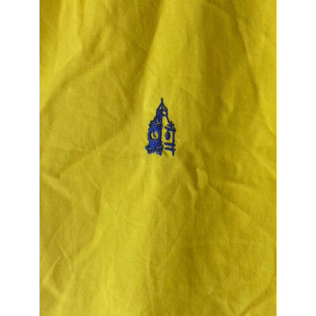 LONDON FOG Men's Yellow Regular-Fit Zip-Up Lightweight Jacket SZ 42R(L)