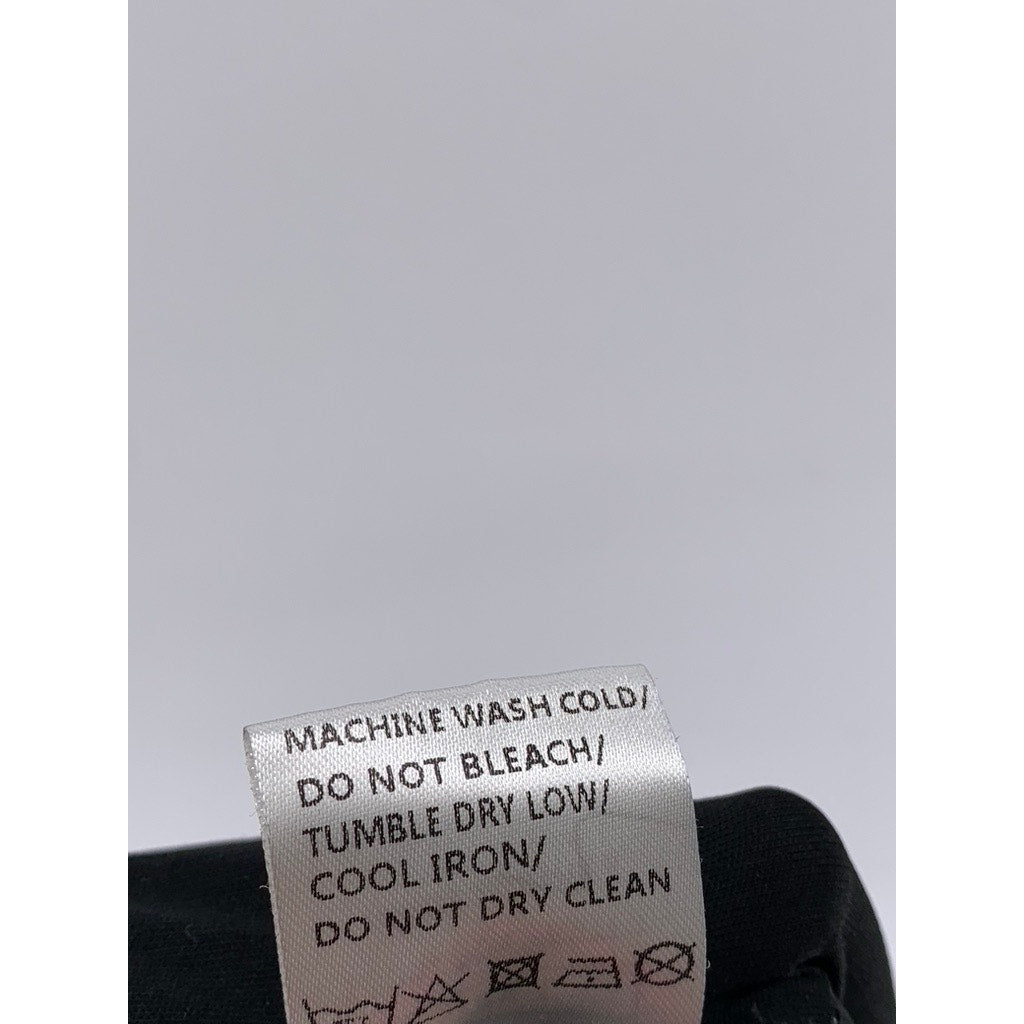 UNBRANDED Men's Black Solid Pull-On Relaxed Fit Casual Active Shorts SZ L