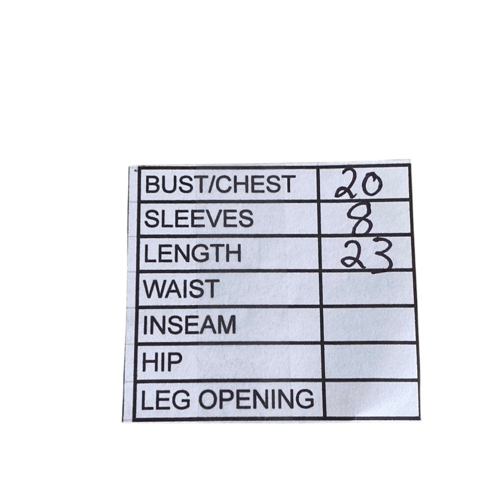 ZARA Women's White-Black Abstract Face Graphic Crewneck Short Sleeve Top SZ M