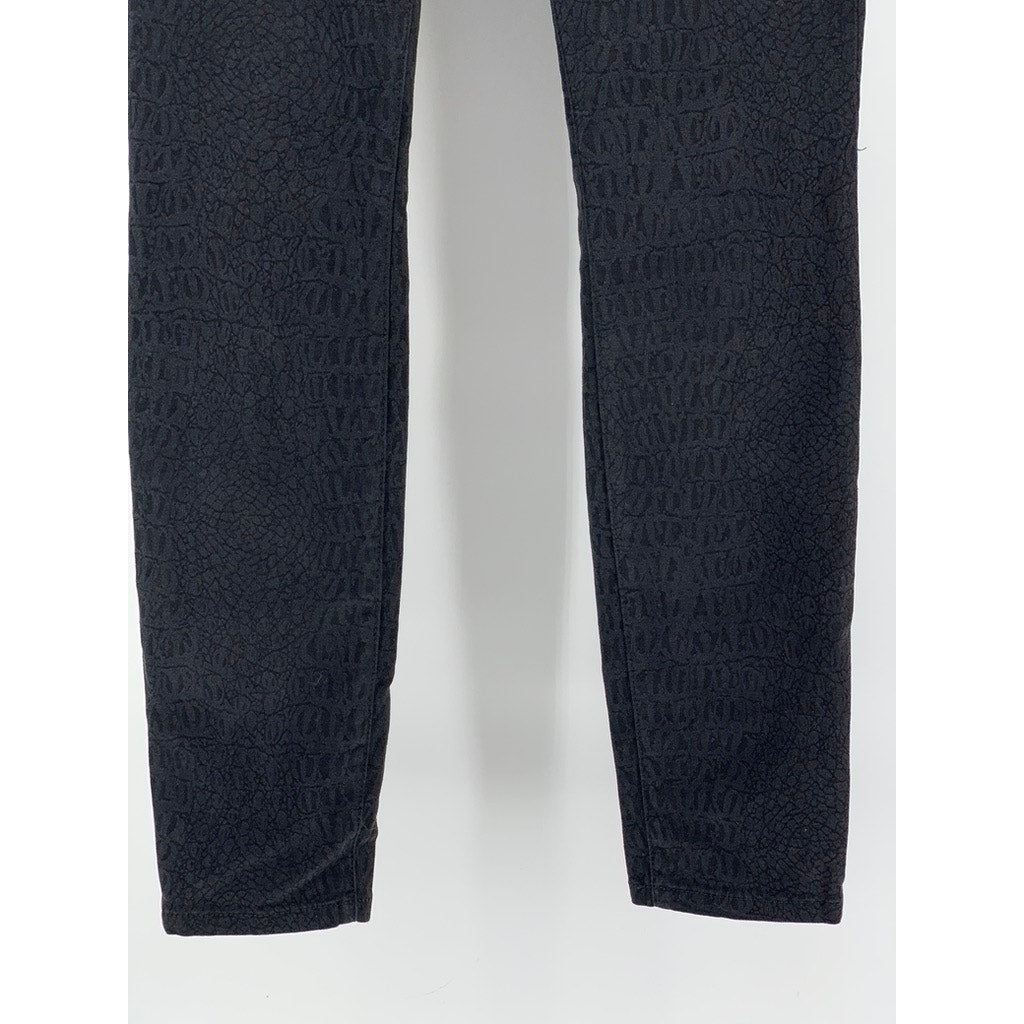 RACHEL RACHEL ROY Women's Black Novelty Skinny Jeans SZ 29