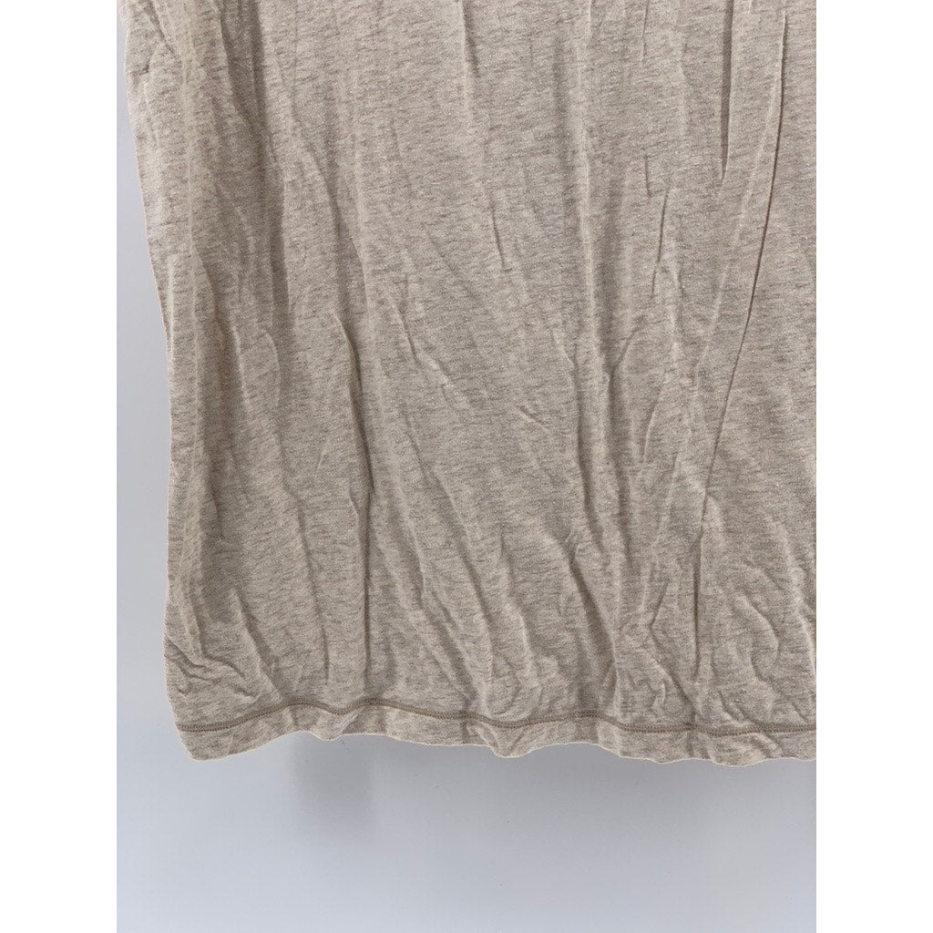SKIMS Men’s Oatmeal Crewneck Flex T-Shirt SZ S