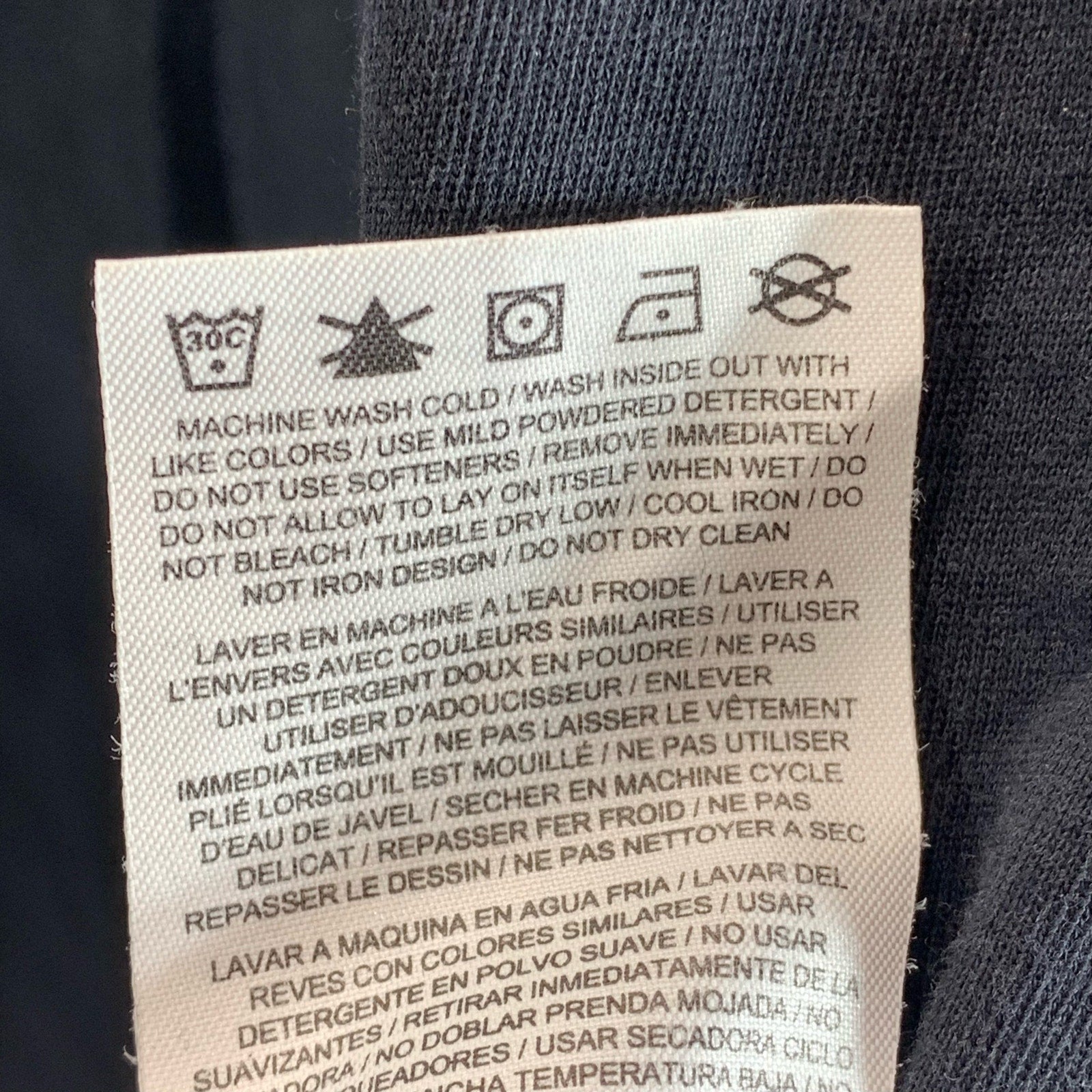 NIKE Men's Black Dri-Fit Version 2.0 Crewneck Short Sleeve T-Shirt SZ 2XL