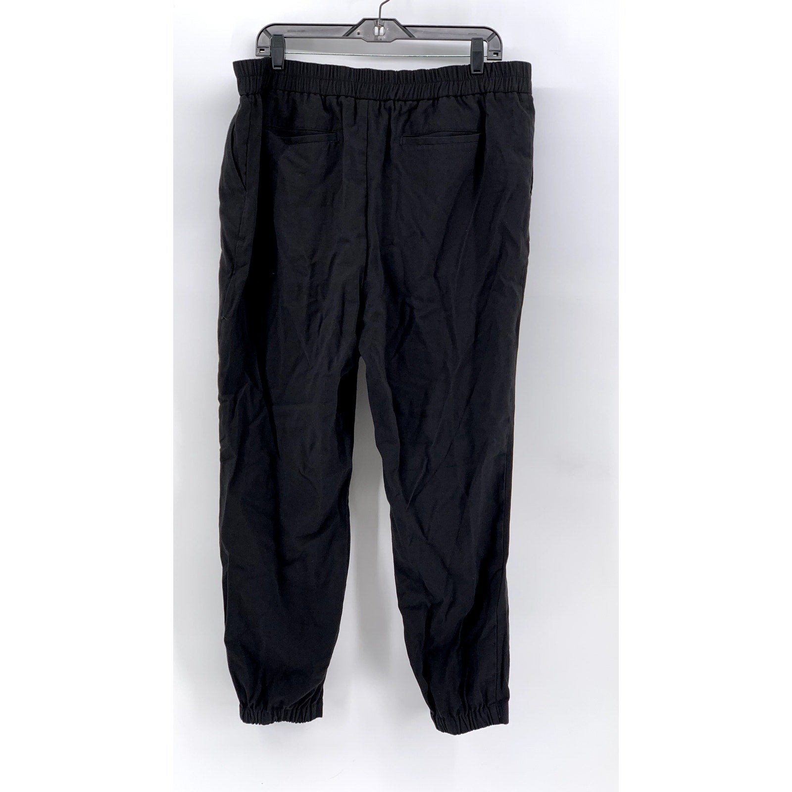 A NEW DAY Women's Black Solid Jogger Style Pants SZ 2XL