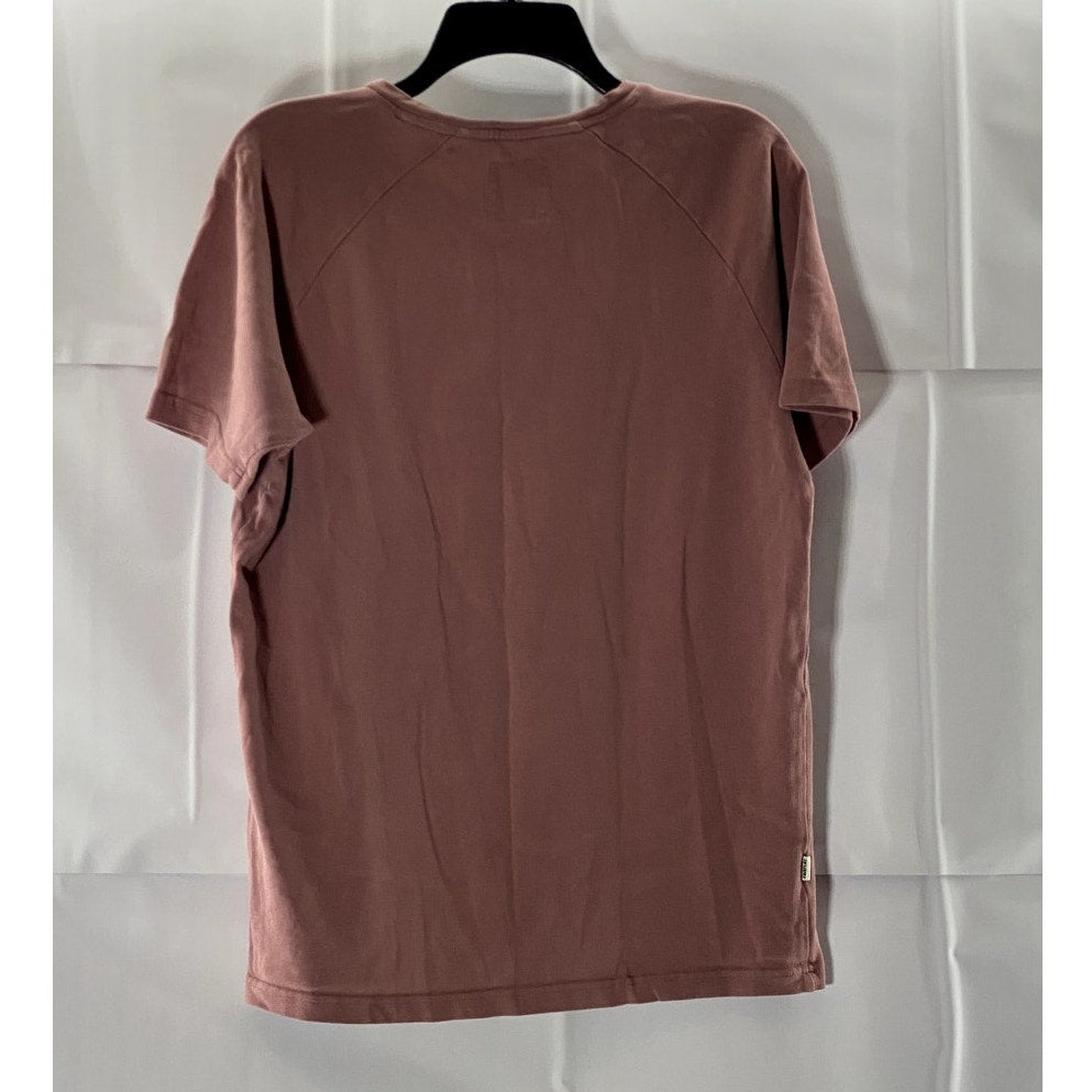 FAIRPLAY Women's Terracotta Solid All Is Fair Crewneck Short Sleeve T-Shirt SZ M
