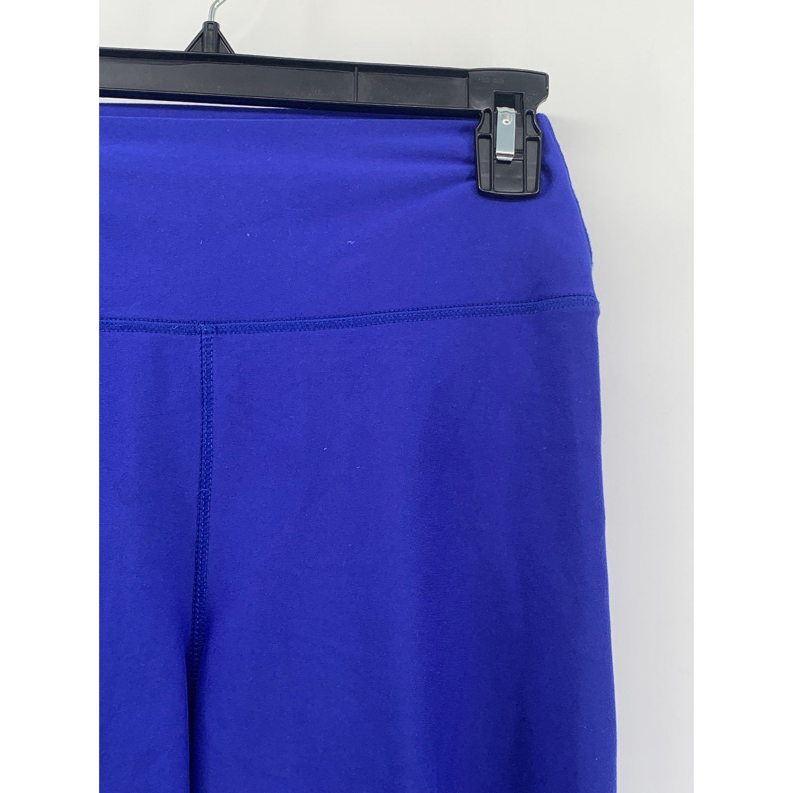 WEWOREWHAT Women's Blue Pull-On Casual High Rise Biker Shorts SZ M