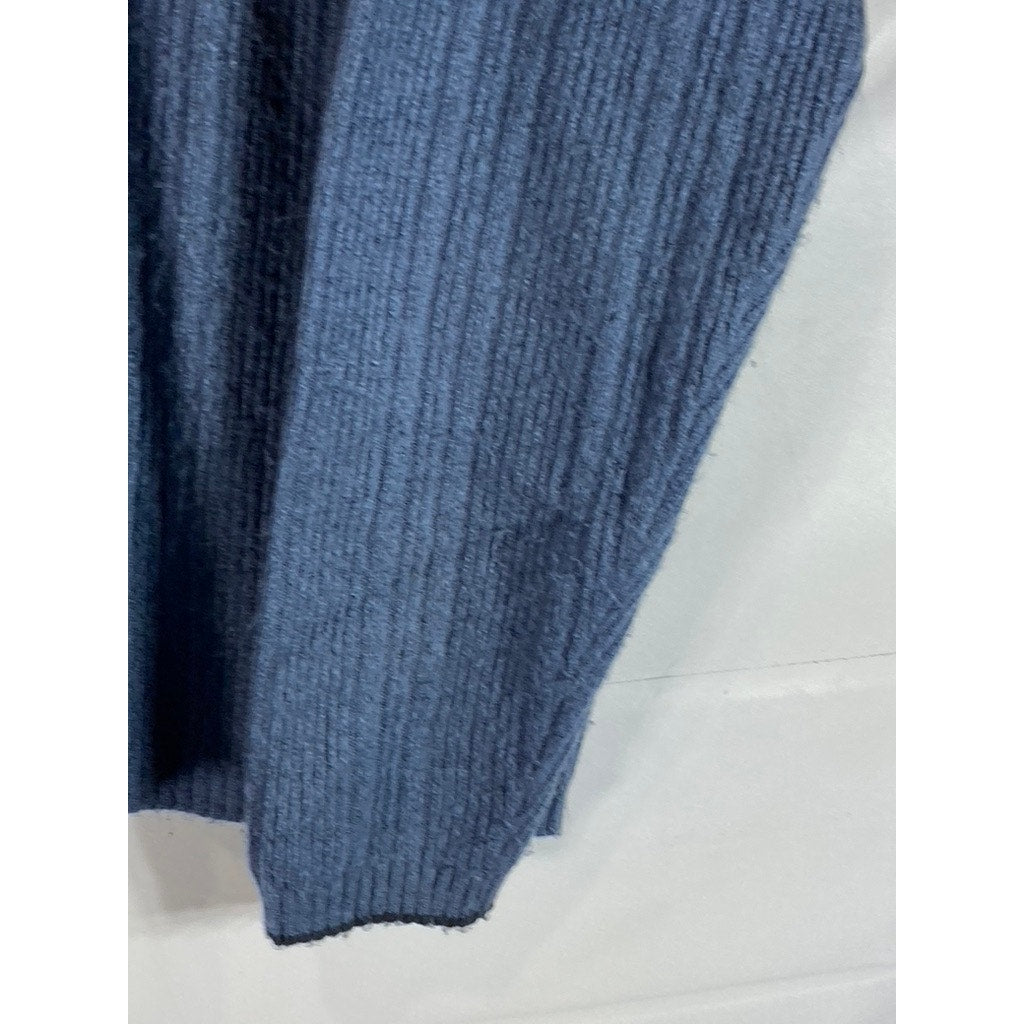 ARIZONA JEAN COMPANY Men's Blue Striped Vintage Crewneck Pullover Sweater SZ XL