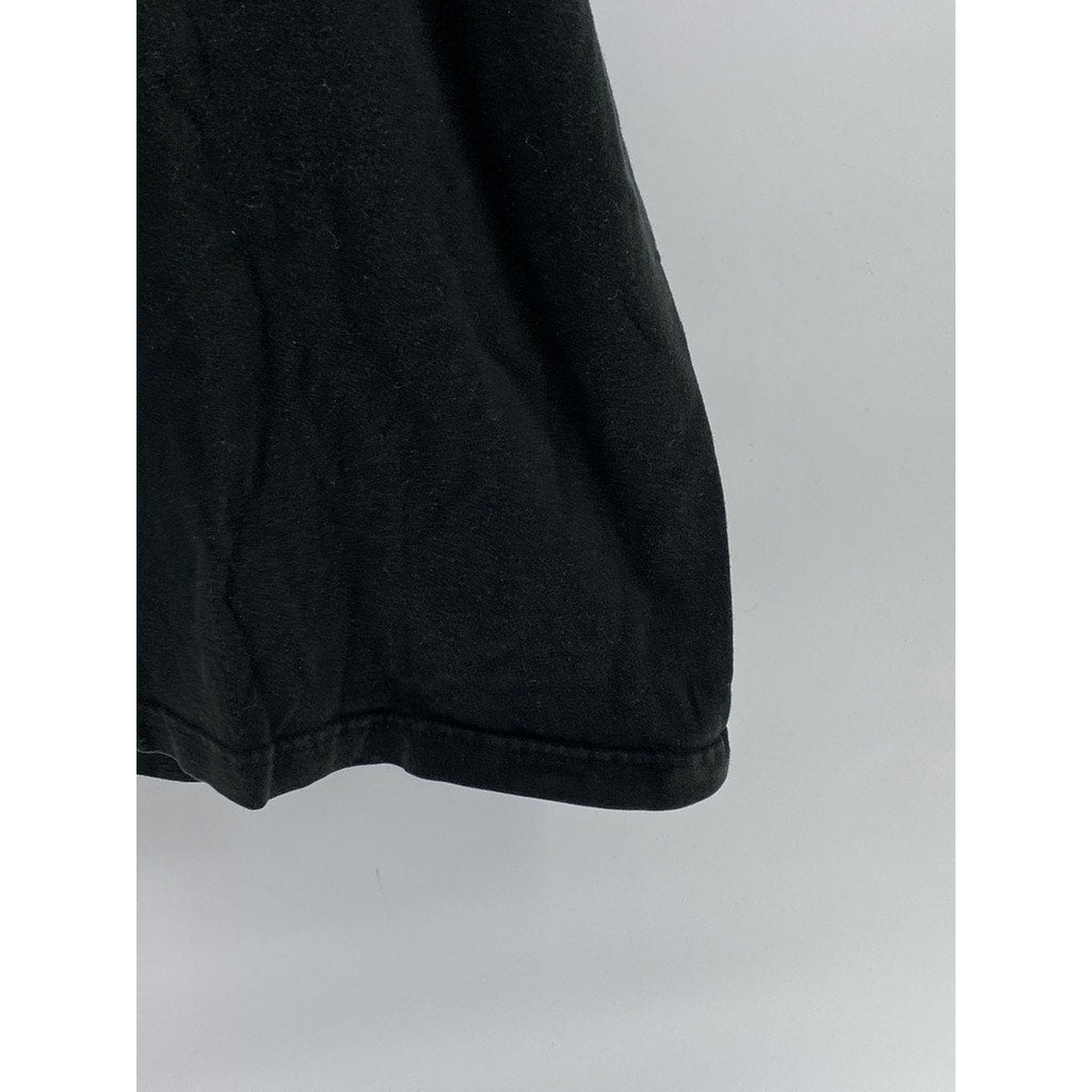 FANATICS Men's Black New York Yankees Logo Crewneck Short Sleeve T-Shirt SZ XL