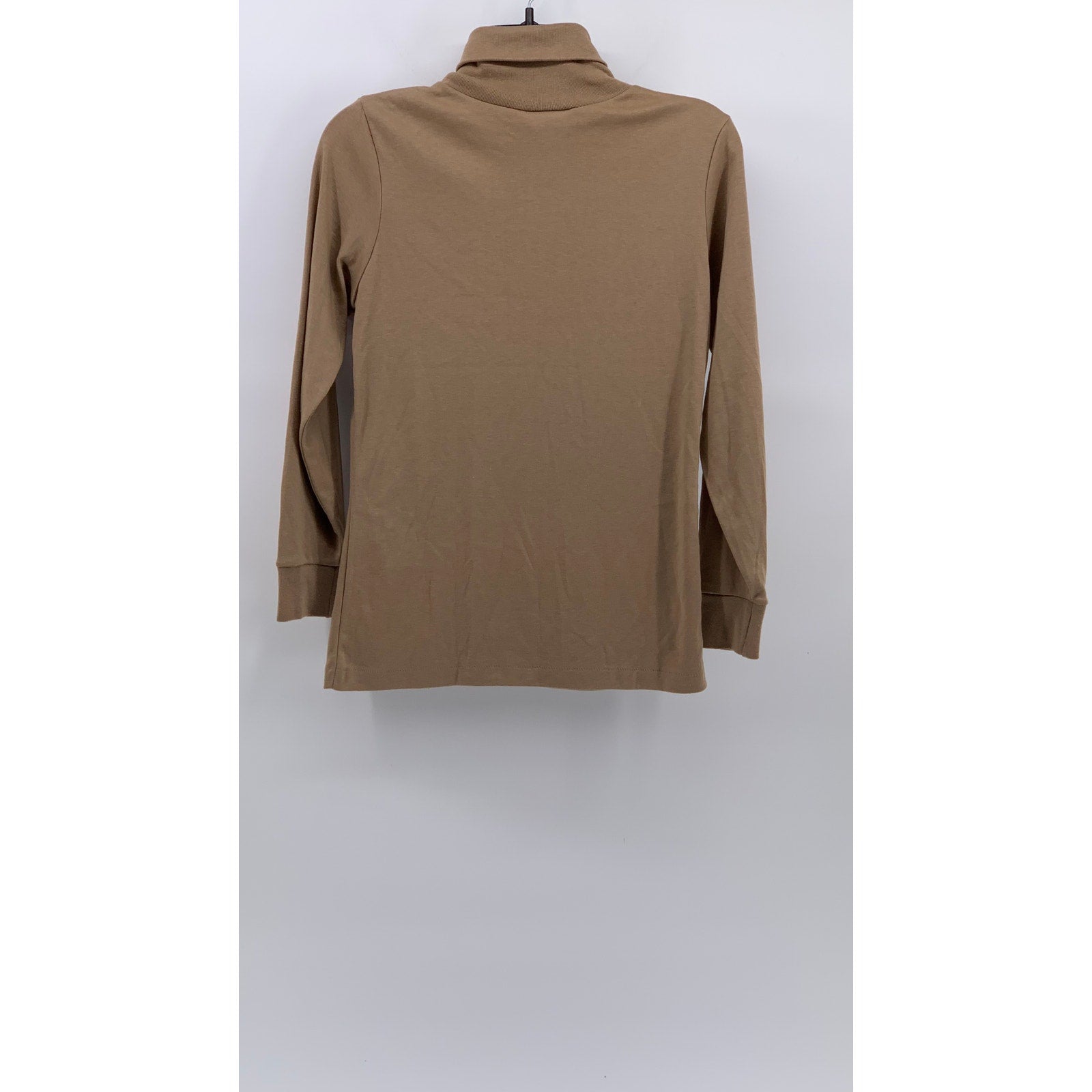 NORTHWEST PASSGAE Women's Vintage Beige Single Stitch Long Sleeve Top SZ S