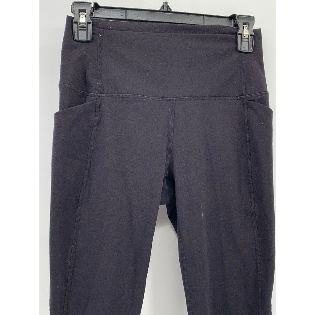 SPYDER Women's Black Solid Pull-On High-Rise Active Leggings SZ S