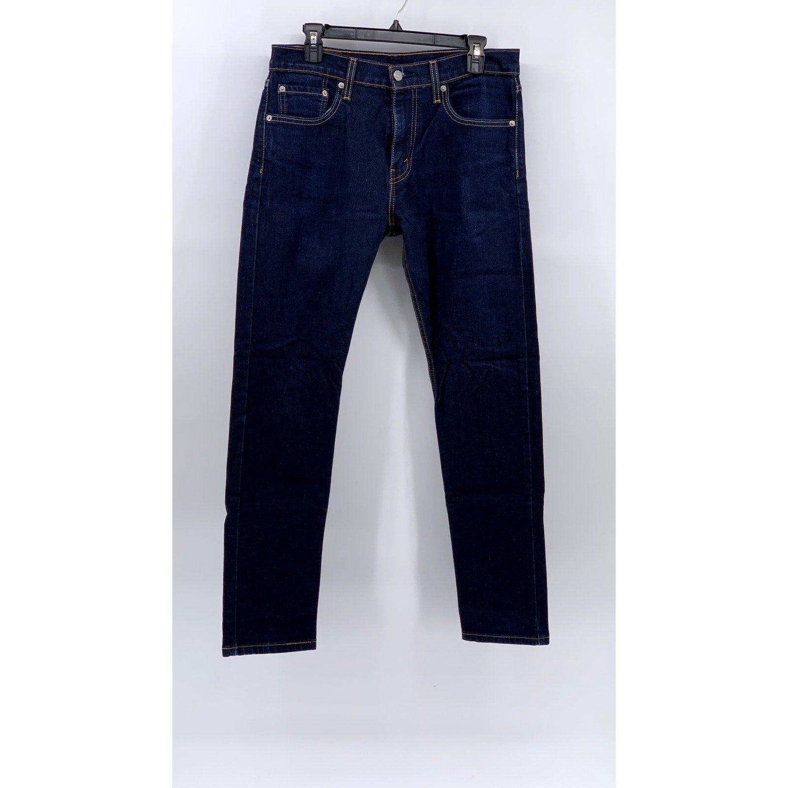 LEVI'S Men's 512 Indigo Denim Slim Tapered Regular-Fit Five-Pocket Jean SZ 32x32