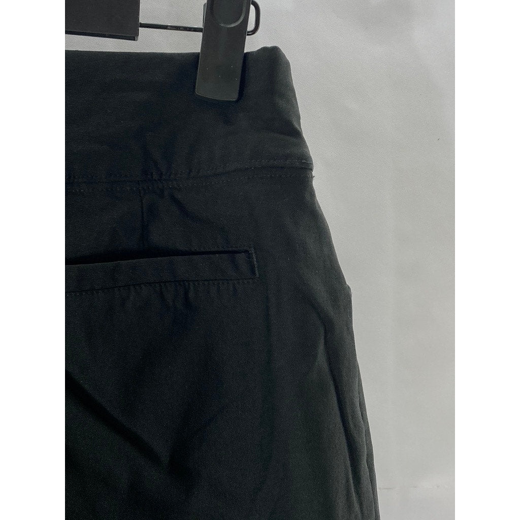 LADY HAGEN Women's Black Solid Pull-On Mini Sport Skort SZ 0