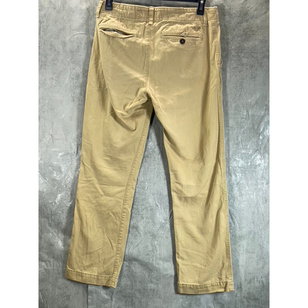 AMERICAN EAGLE OUTFITTERS Men's Tan Original Straight Flex Pants SZ 32x32