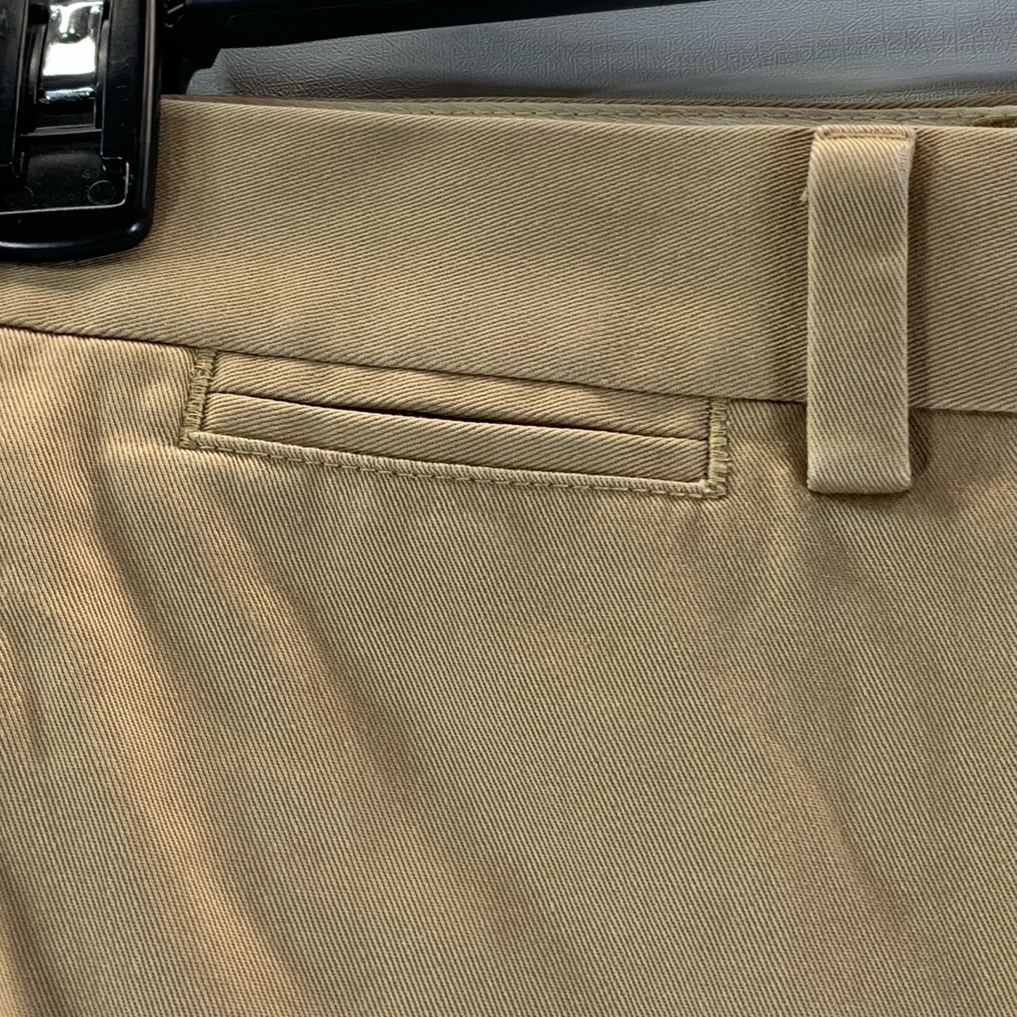 L.L.BEAN Men's Tan Cotton Classic-Fit Straight-Leg Chino Pant SZ 33