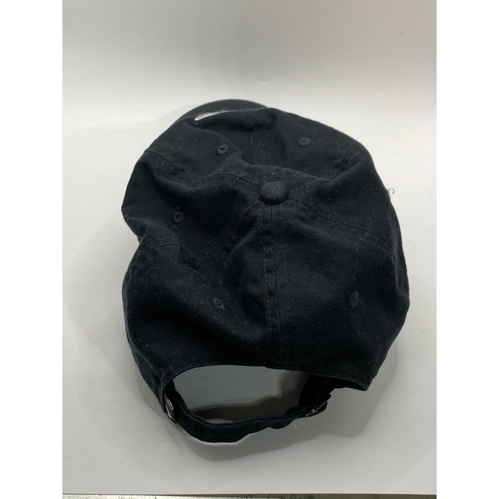 NIKE Unisex Adult Black-White Heritage 86 Embroidered Swoosh Baseball Hat SZ OS