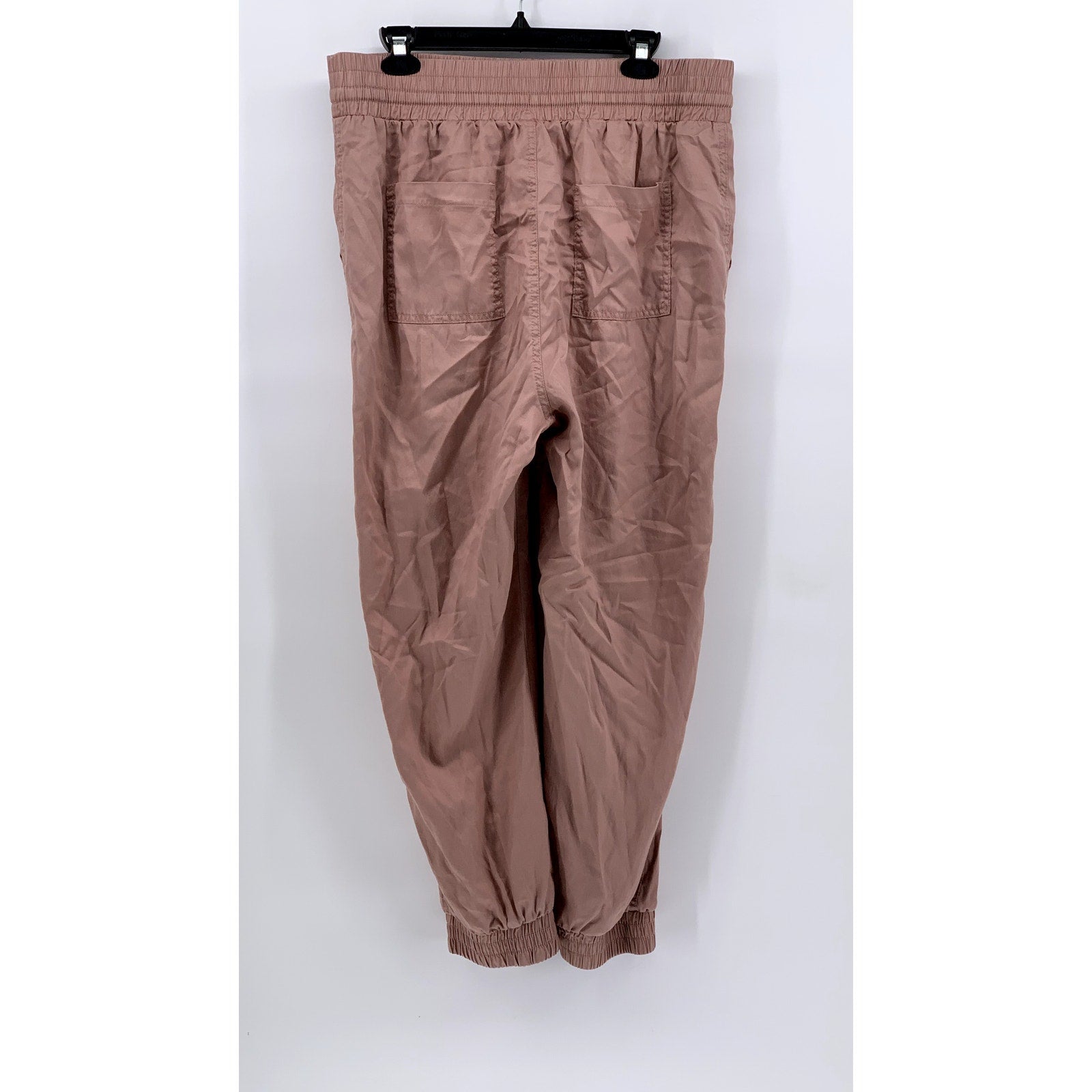 A NEW DAY Women's Dusty Pink Solid Jogger Pants SZ L