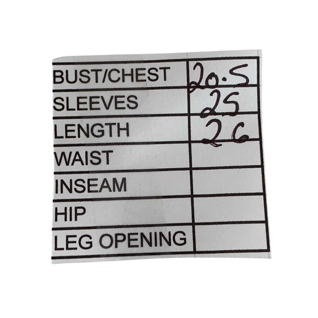 IMPERIAL Women's Brown Striped Corduroy Button-Up Long Sleeve Top SZ M