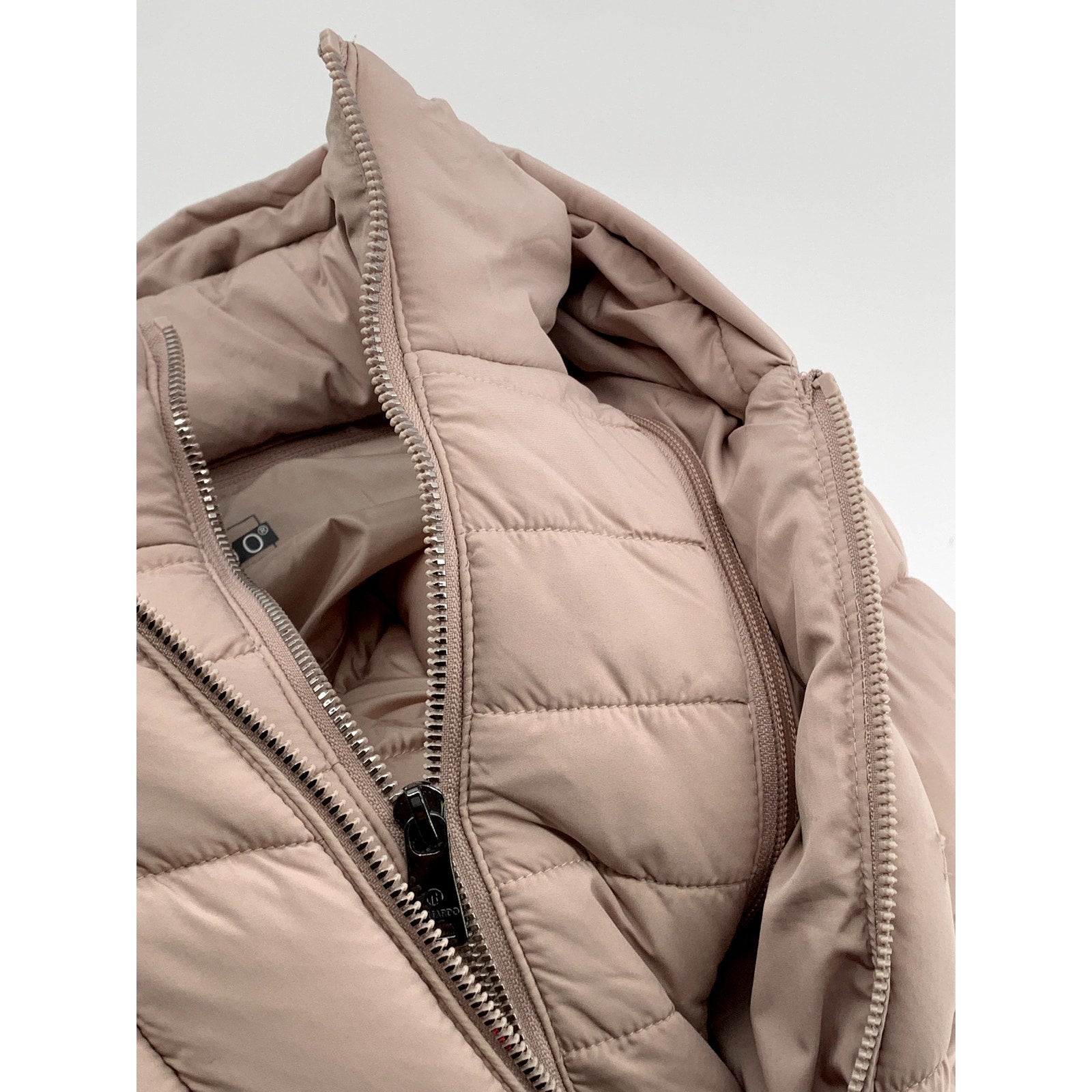 BERNARDO Women's Pink Packable Hooded Puffer Jacket SZ 2XL
