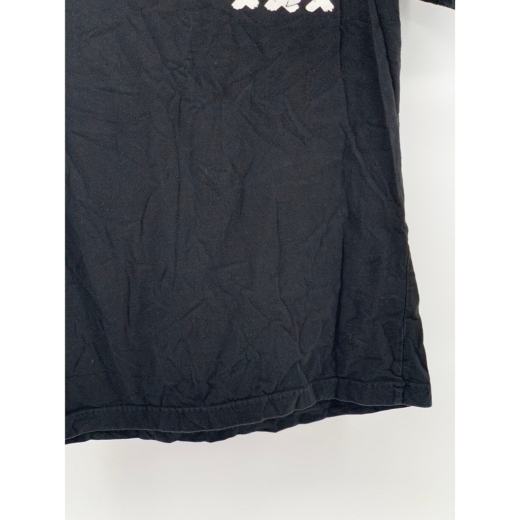 B&C COLLECTION Women's Black Overtoom 301 Graphic T-Shirt SZ L