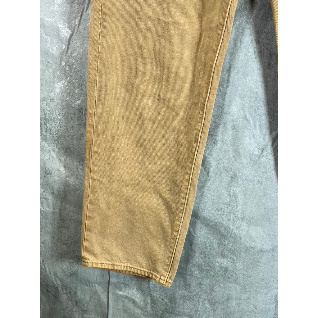 LEVI'S Men's Tan Stay Loose Tapered-Leg Non-Stretch Jeans SZ 30X32