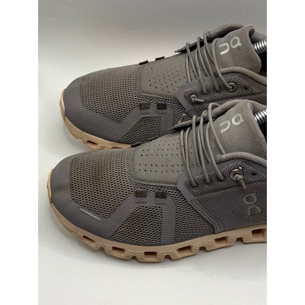 ON CLOUD Women's Gray Mesh Running Sneakers SZ 8