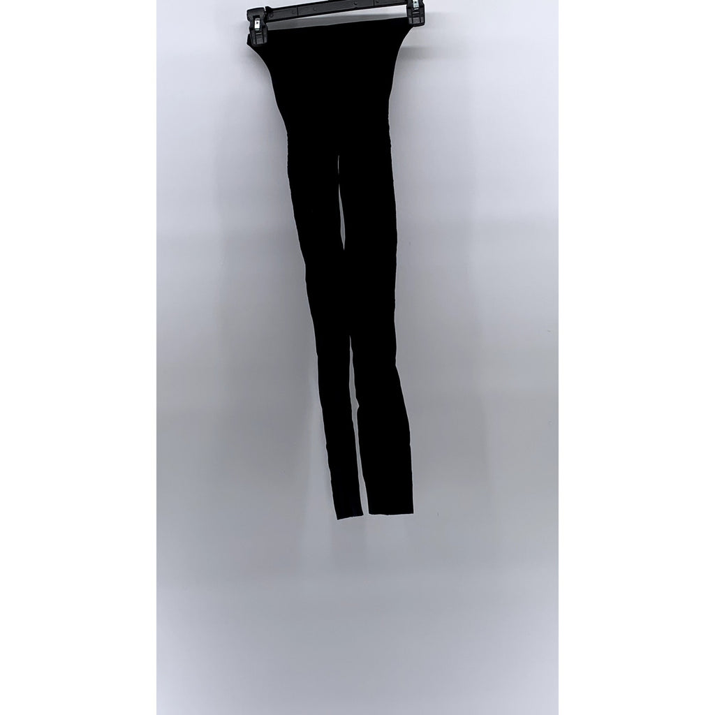 UNBRANDED Women's Black Cutout Stretch Pull-On Leggings SZ XS