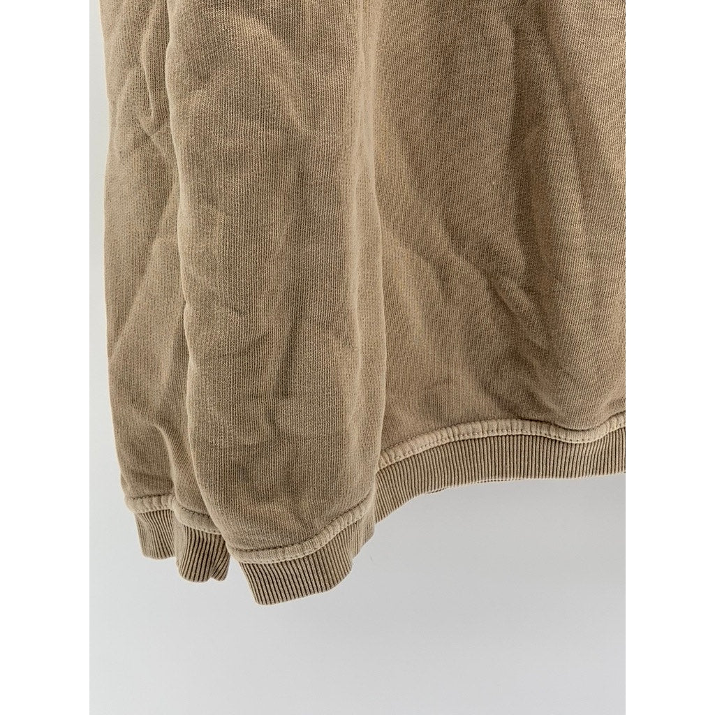 ALTERNATIVE APPAREL Men's Tan Crewneck Sweatshirt SZ M