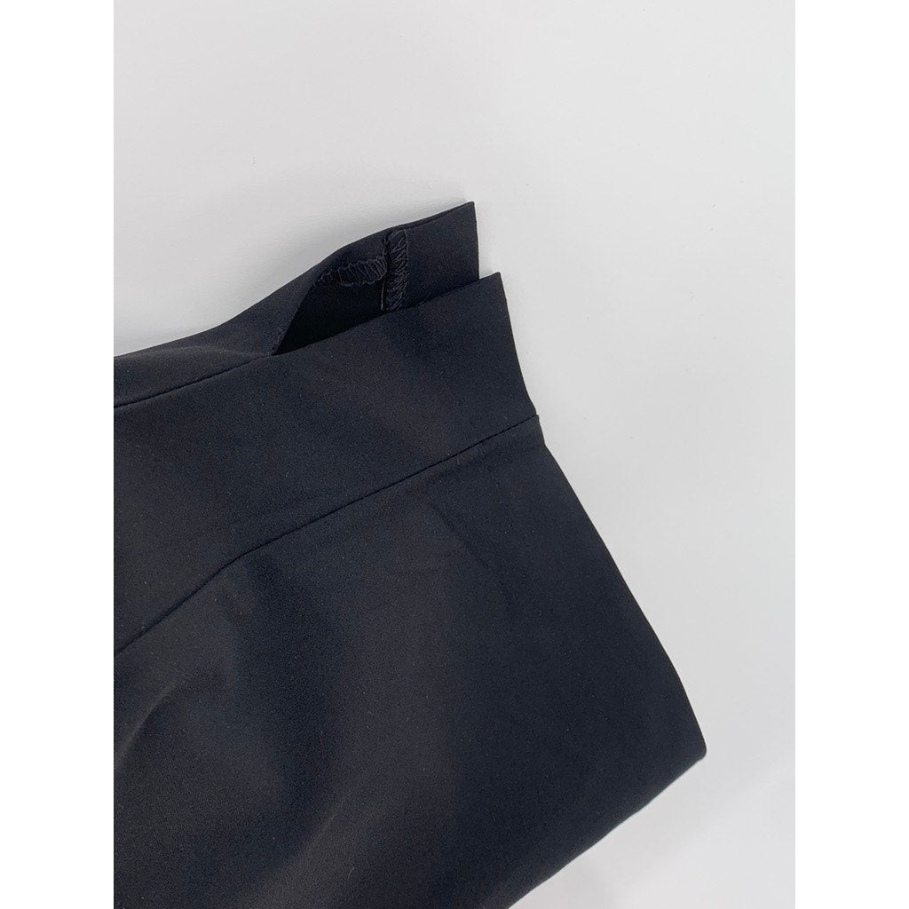 STUDIO BADGLEY MISCHKA Women's Black Ruffle-Waist Pants SZ XS