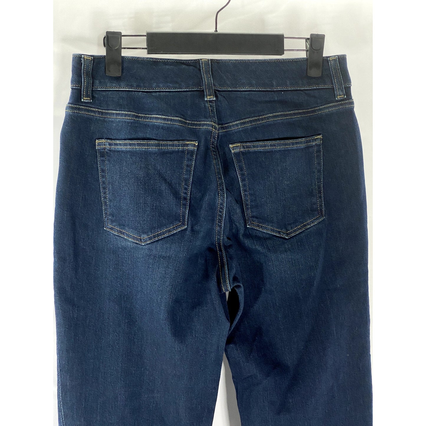 CHAPS Women's Dark Blue Denim Slim-Leg Regular-Fit Five-Pocket Jean SZ 4