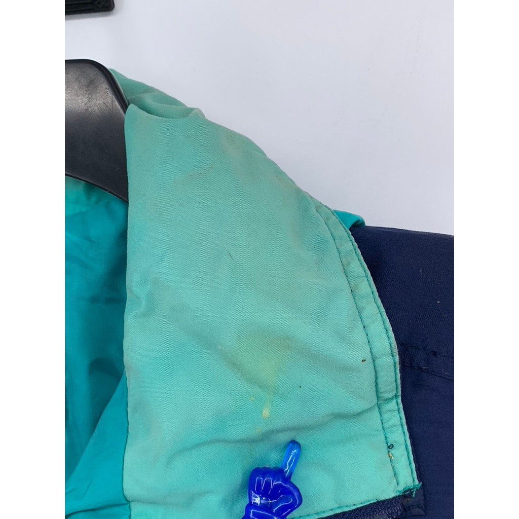 PACIFIC TRAIL Men's Vintage Blue Barrier Cloth Zip-Up Jacket SZ S