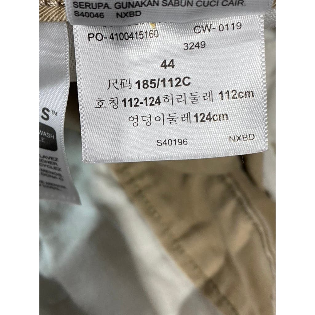 LEVI STRAUSS & CO. Two Horse Brand Men's Tan Regular-Fit Cargo Shorts SZ 44