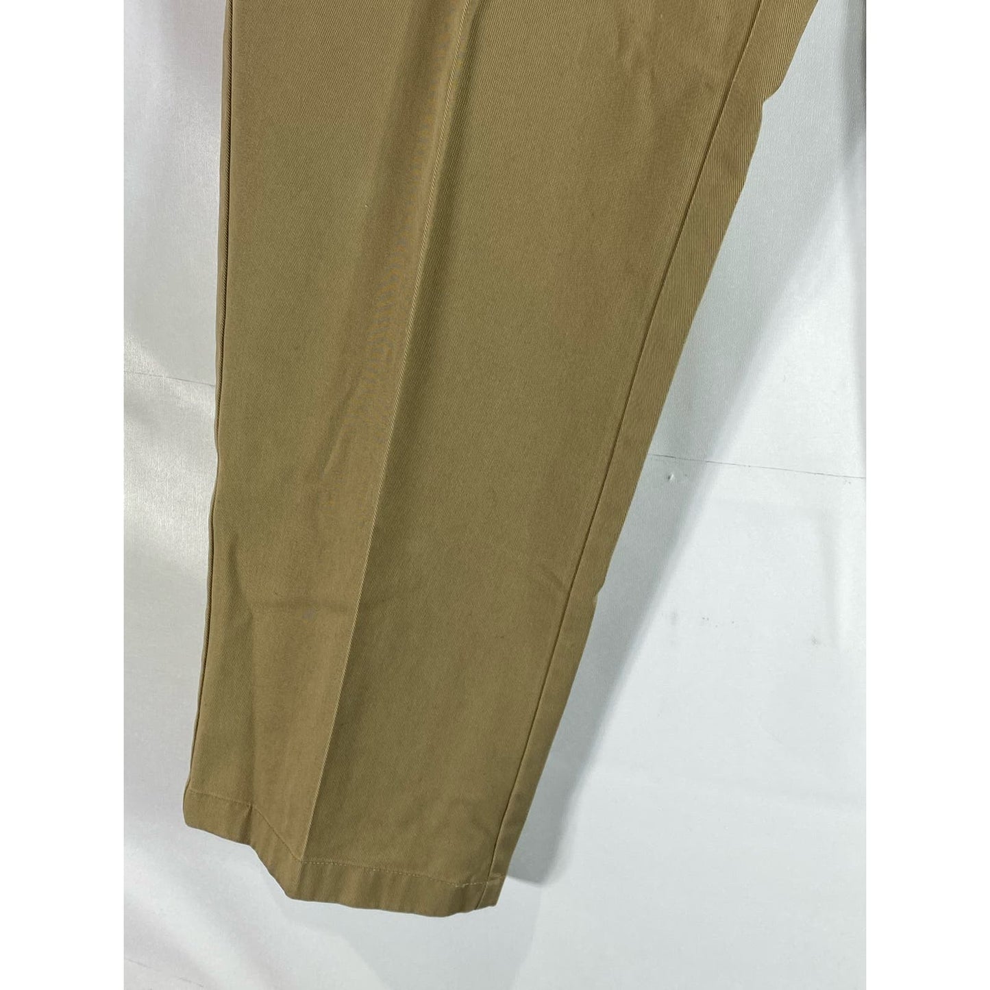 L.L. BEAN Men's Tan Cotton Classic-Fit Straight-Leg Four-Pocket Pant SZ 35X29