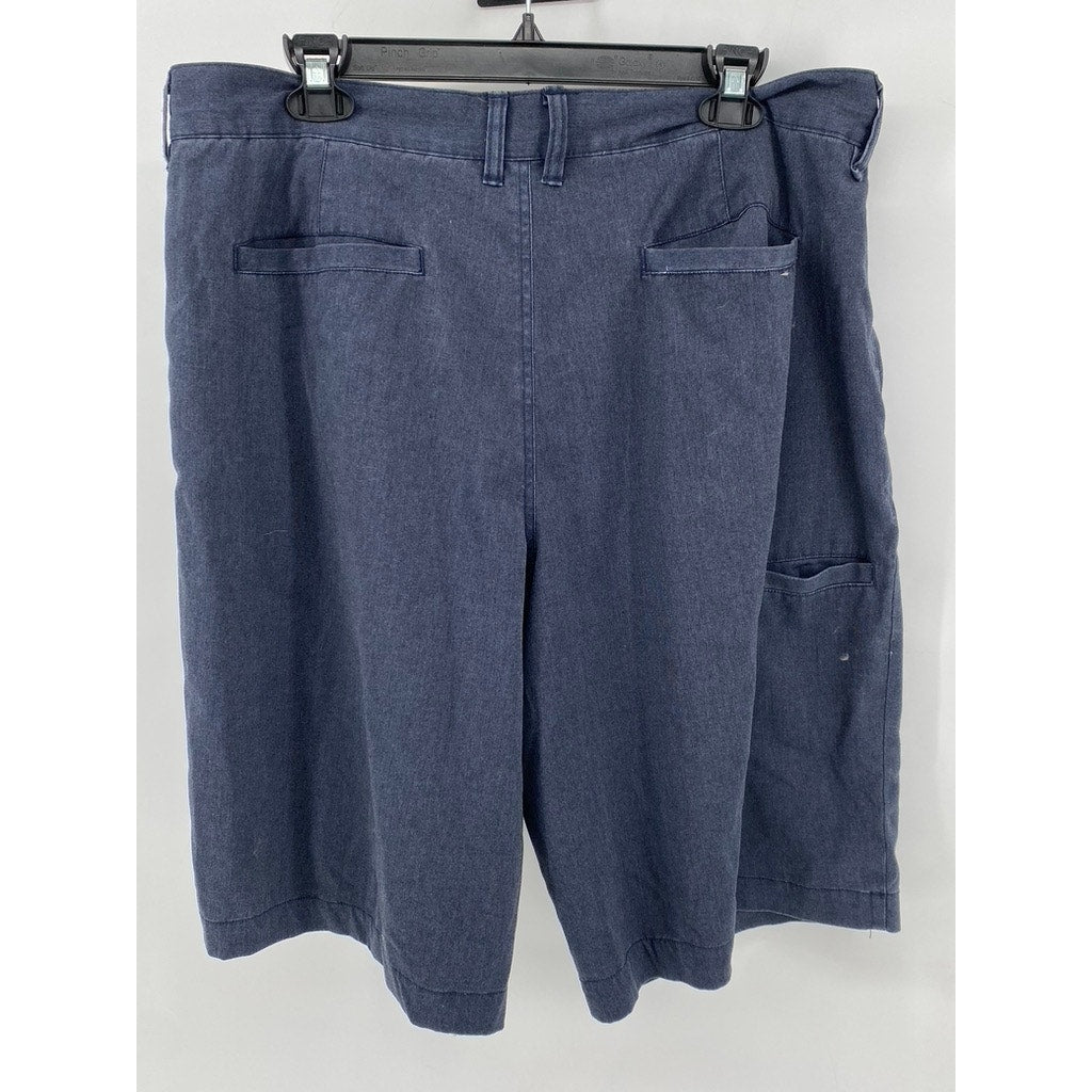 URBAN PIPELINE Men's Faded Black Max Flex Stretch Chino Shorts SZ 38