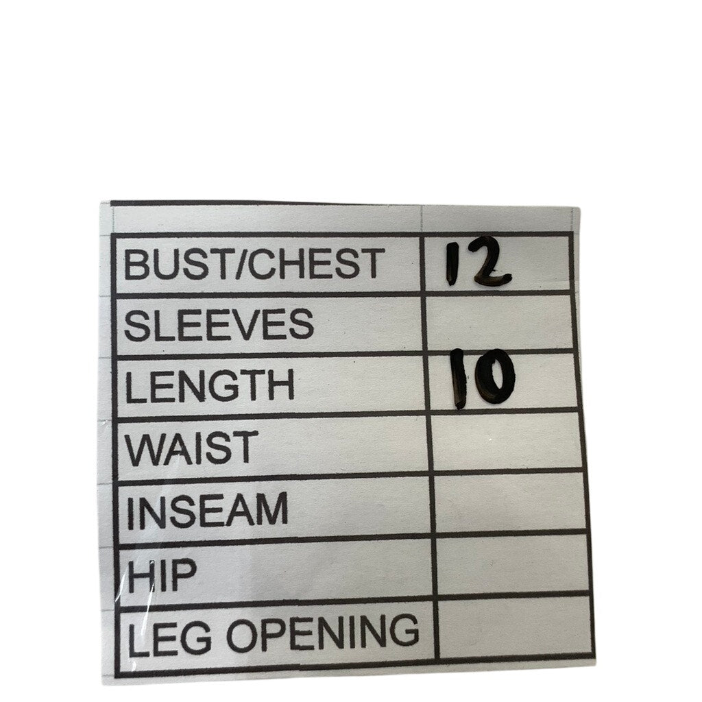 UNBRANDED Women's Black-Multi Smocked Striped Strapless Crop Top SZ L