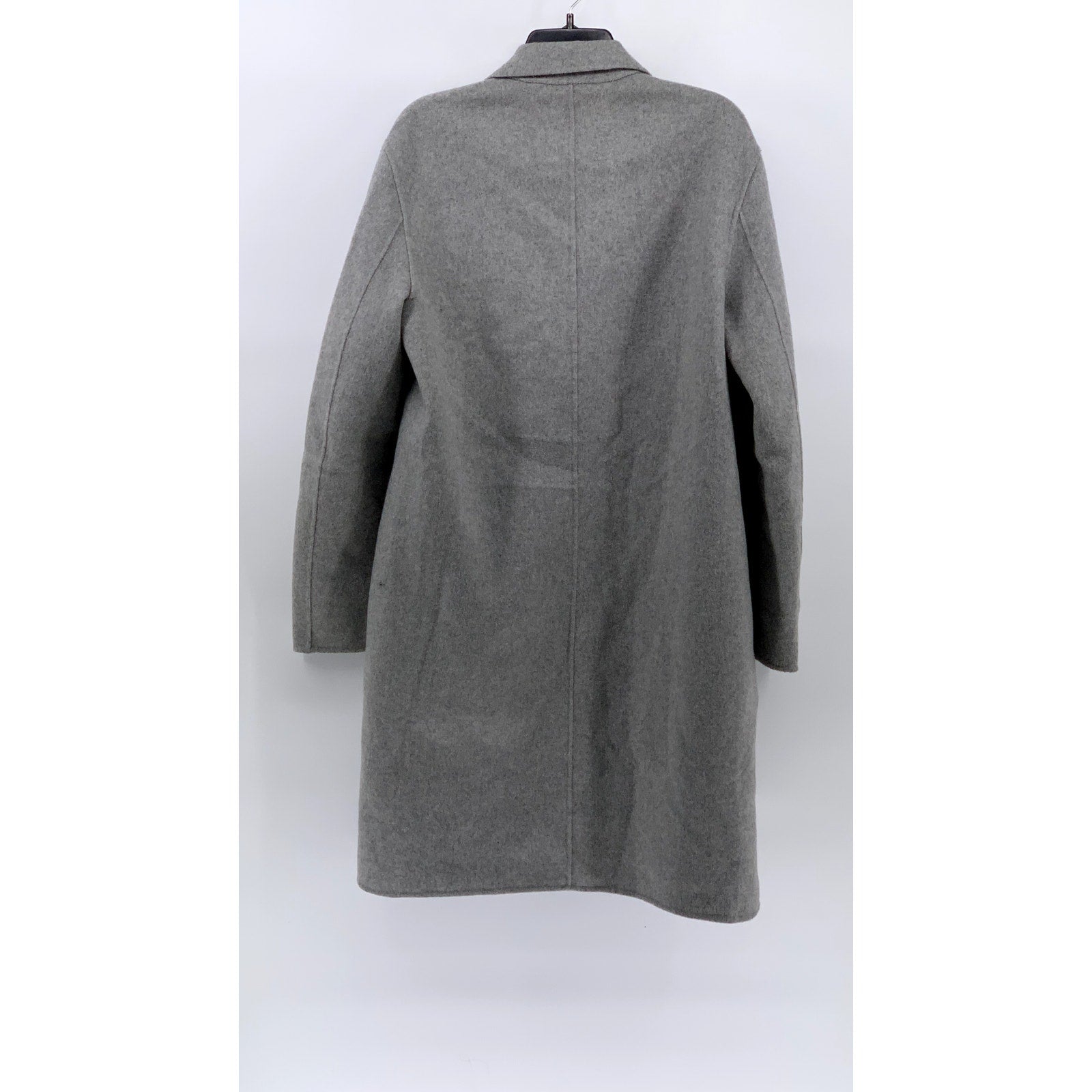 ALLSAINTS Men's Gray Wool Two-Button Coat SZ S