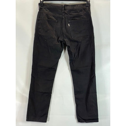 LEVI'S Men's Dark Solid Black 511 Slim-Fit Five-Pocket Jean SZ 32X30