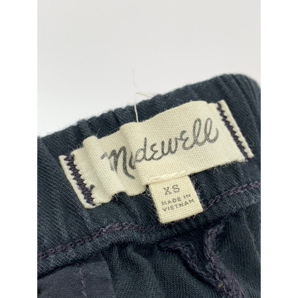 MADEWELL Women's Black Casual Pull-On Shorts SZ XS