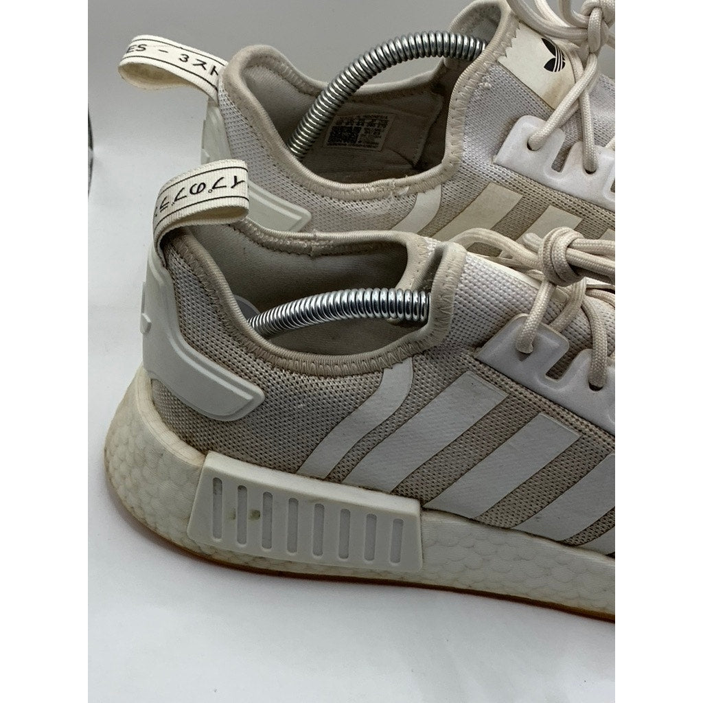 ADIDAS Men's White NMD Mesh Active Sneaker SZ 10