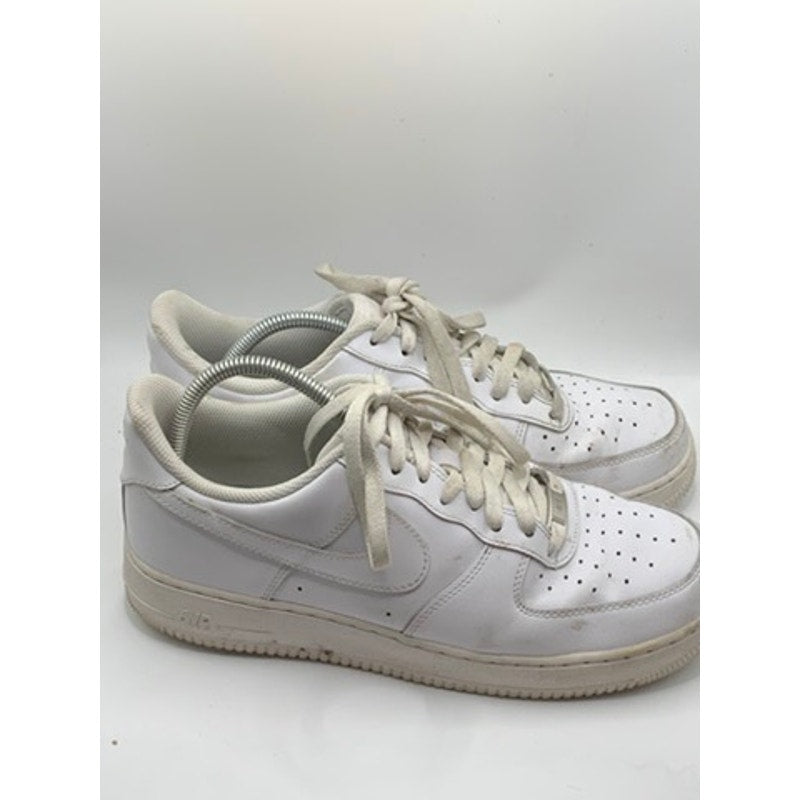 NIKE Men’s White Air Force 1’s 07 Sneakers SZ 10