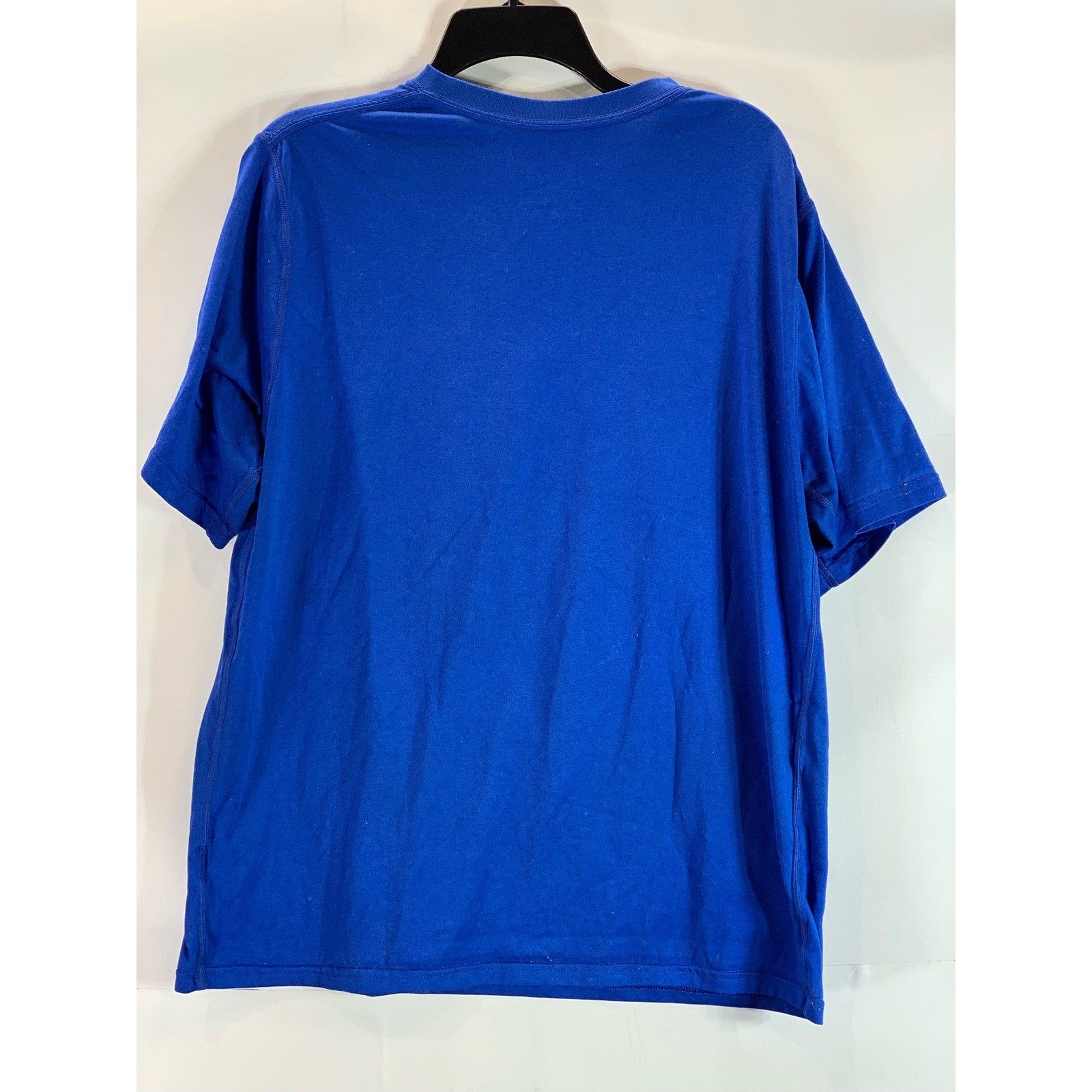 NIKE Men's Blue Dri-Fit V-Neck Short Sleeve Active T-Shirt SZ XL