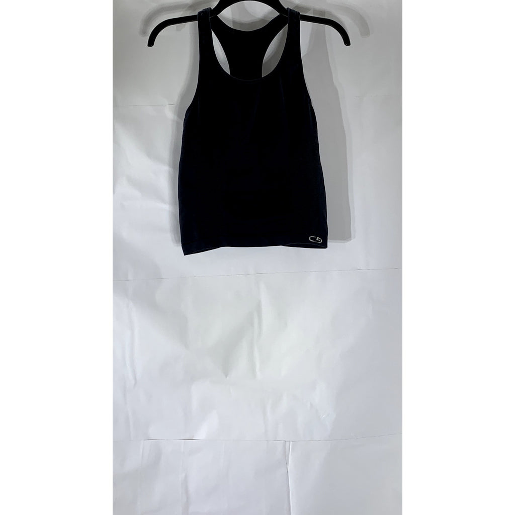 C9 CHAMPION Women's Black Solid Racerback Active Tank Top SZ S