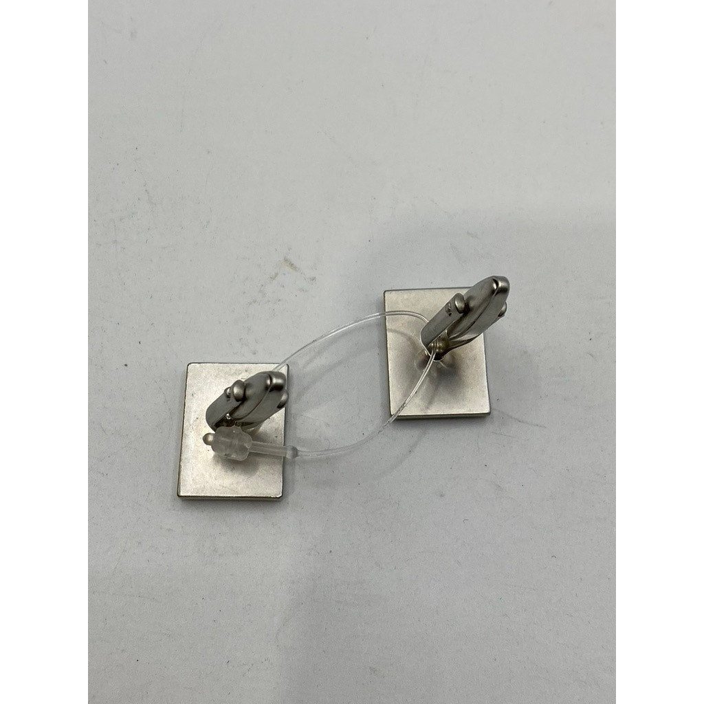 CALVIN KLEIN Men's Silver Square Cuff-Links