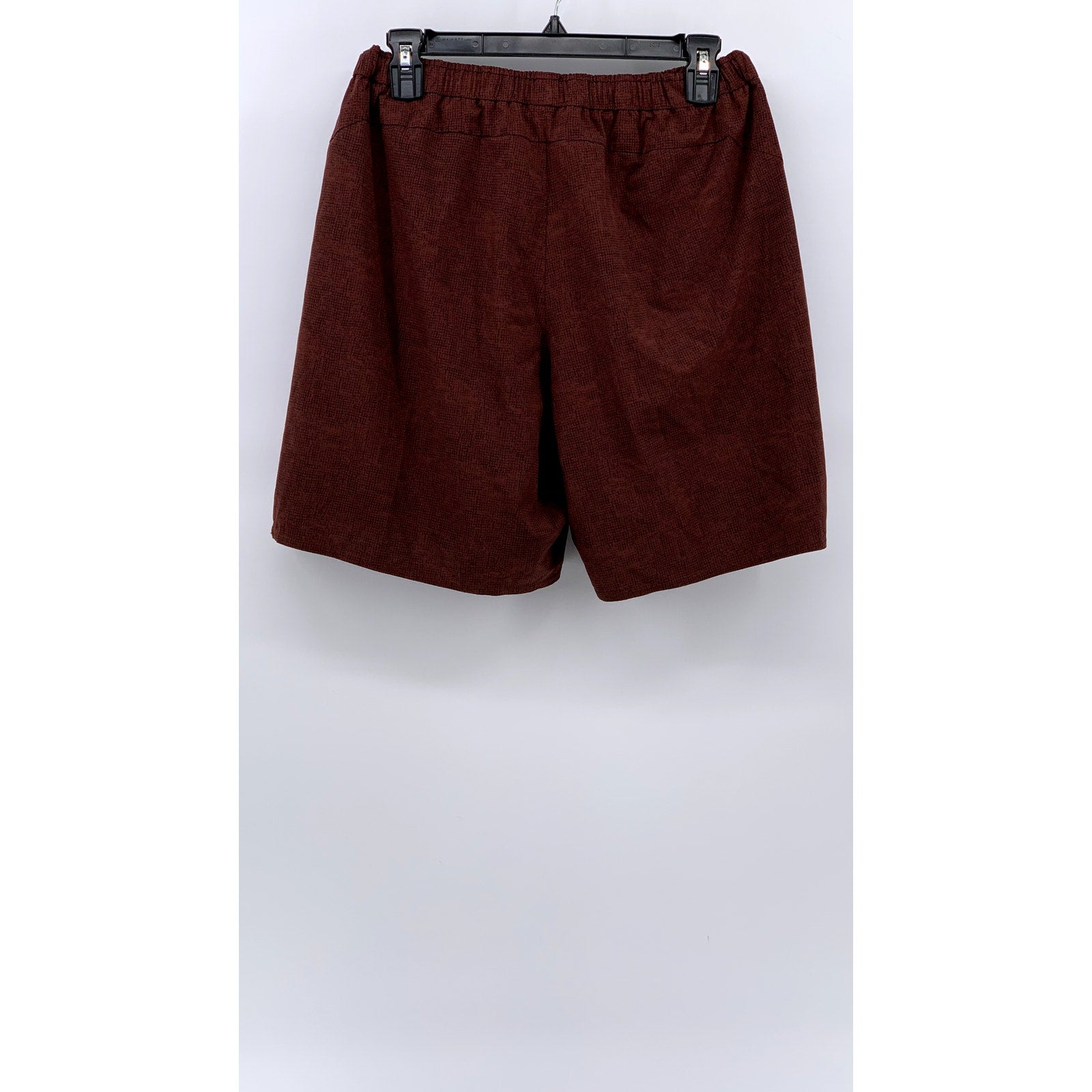 REI Men's Burgundy Drawstring Swim Trunks SZ L